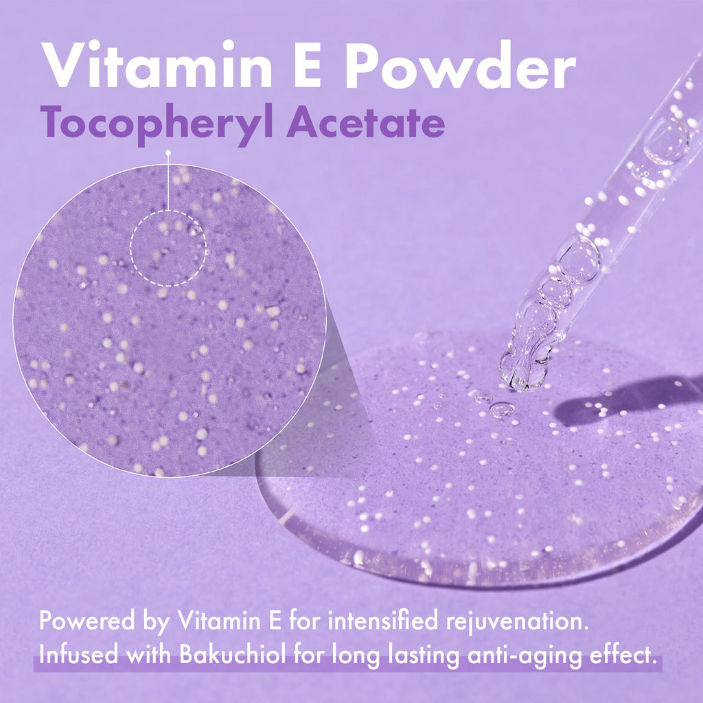 TOSOWOONG Bakuchiol Capsule Serum, 5,000ppm Bakuchiol Retinol Natural Alternative, Anti-Aging, Plumping, Pore, Wrinkles, 8 Hyaluronic Acids, 5 Ceramides, Hydration, Korean Skincare, 33ml/1.11 fl.oz.