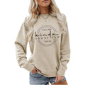 Sarcastic Sweatshirts for Women Feeling Kinda Idgaf-Ish Today Pullover Tops