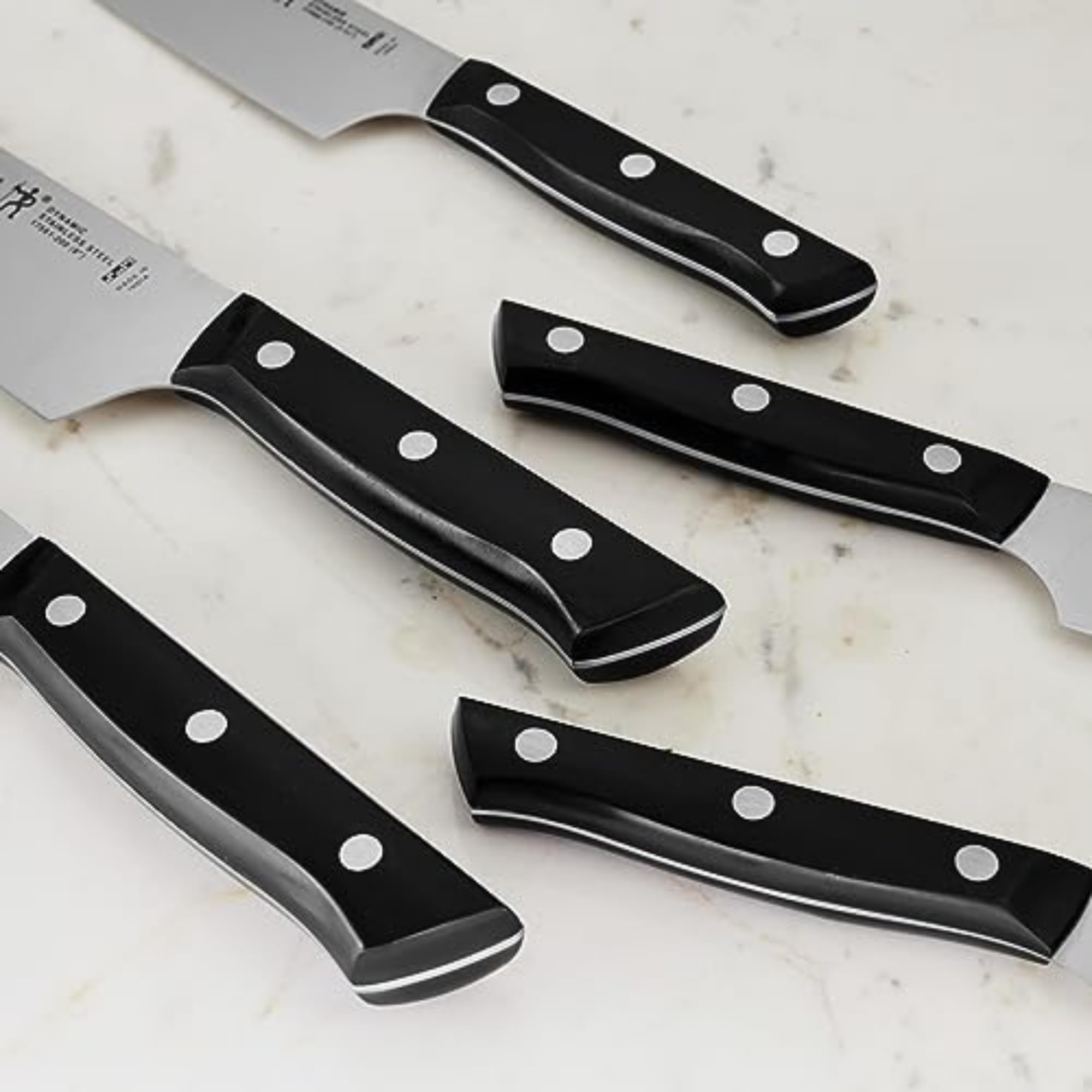 HENCKELS Dynamic Razor-Sharp 7-Piece Knife Set, Chef, Bread, German Engineered Informed by 100+ Years of Mastery
