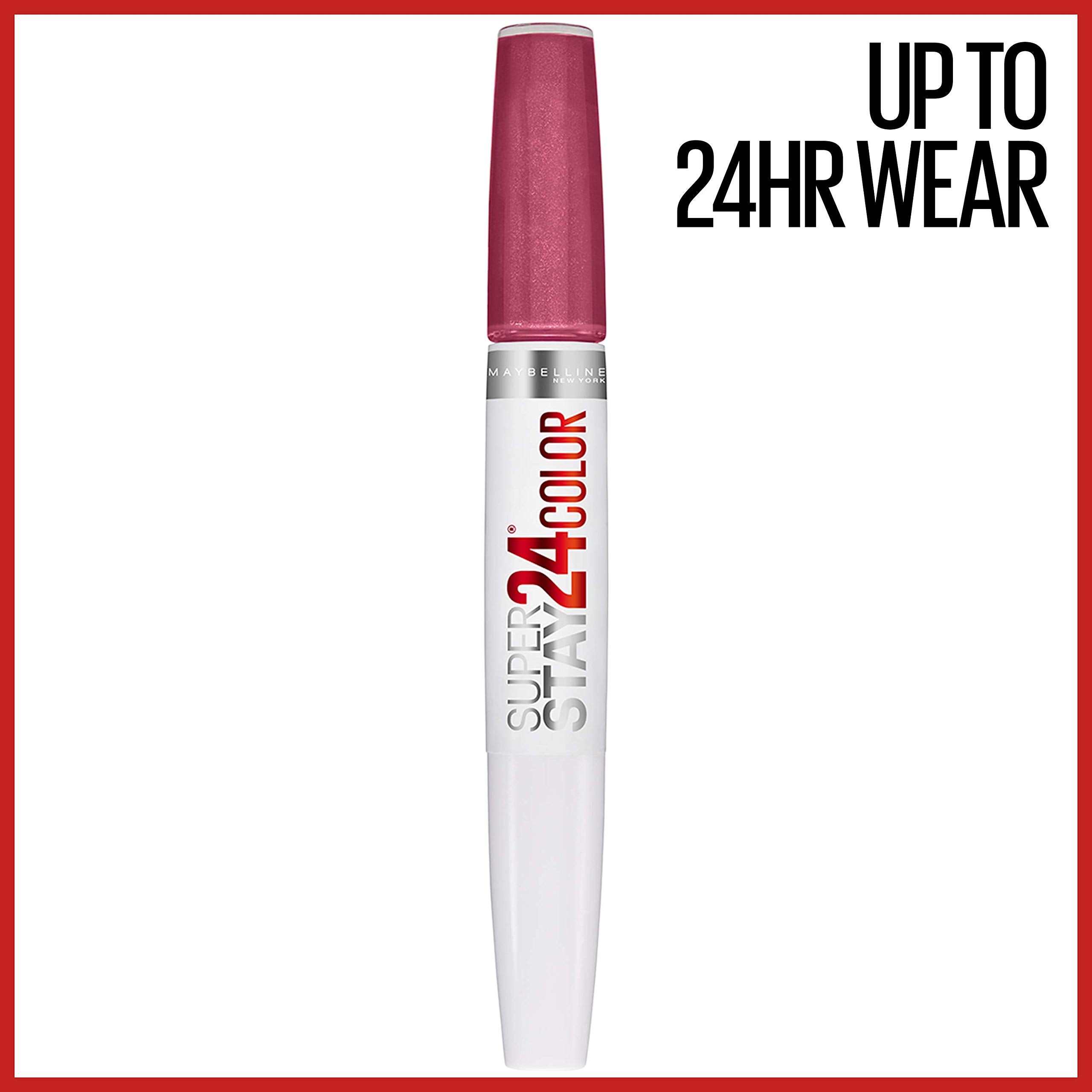 Maybelline New York SuperStay 24, 2-Step Liquid Lipstick K0868200 090 TIMELESS ROSE 0.78 Ounce (Pack of 1)