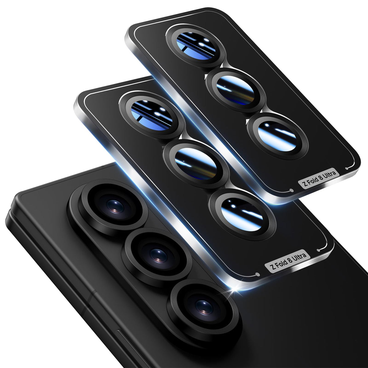 for Galaxy Z Fold 8 Ultra Camera Lens Protector - 2 Pack, Strong Adsorption