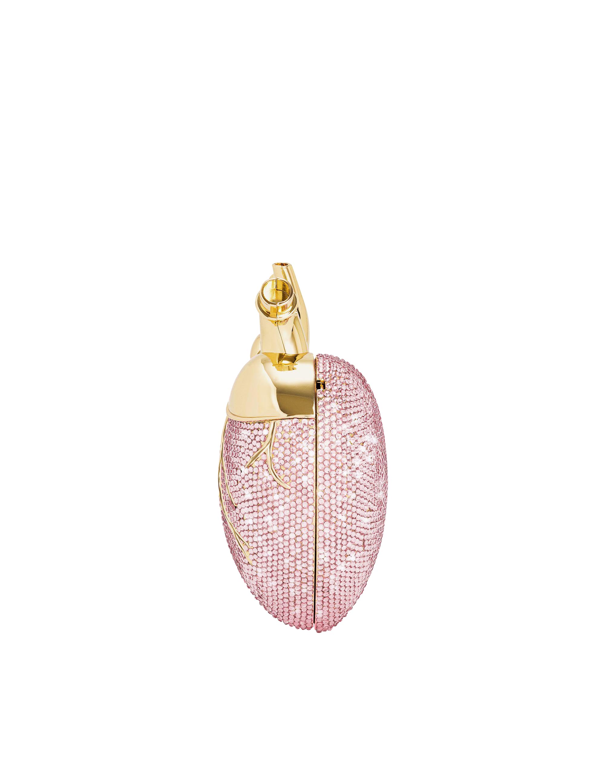 JW PEI Women's Maren Artificial Crystal Heart Shaped Bag - Pink