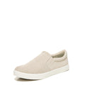 Dr. Scholl's Shoes Women's Madison Slip On Fashion Sneaker, Oyster Microfiber, 9 Wide