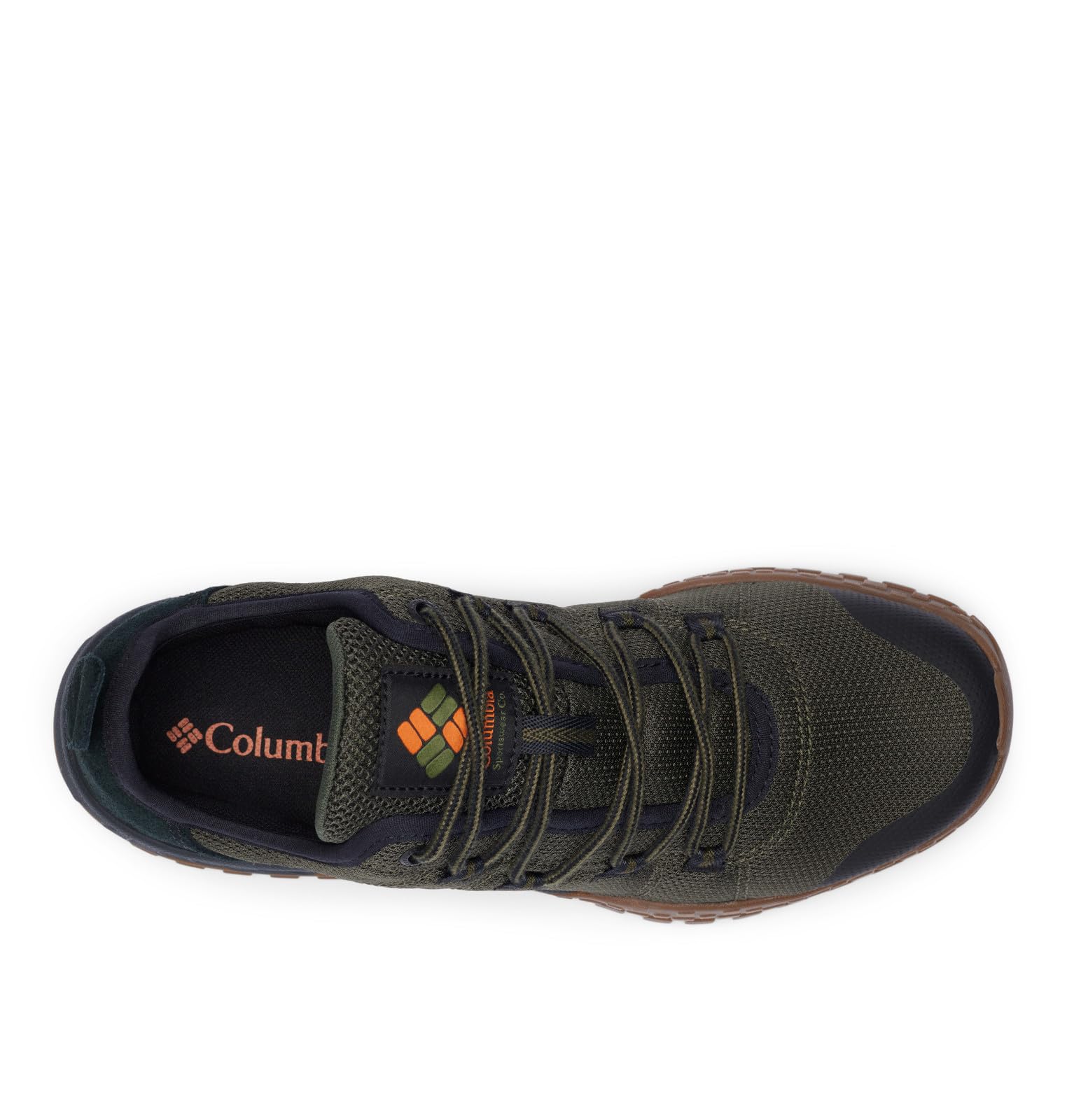 Columbia Mens Fairbanks Low, Deep Olive/Desert Sun, 12
