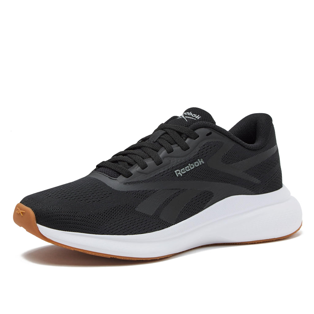 Reebok Energen Run 4 Running Shoes for Women, Lightweight Athletic Womens Sneakers Size 5 to 12, Black/White/Gum, 9.5 Medium
