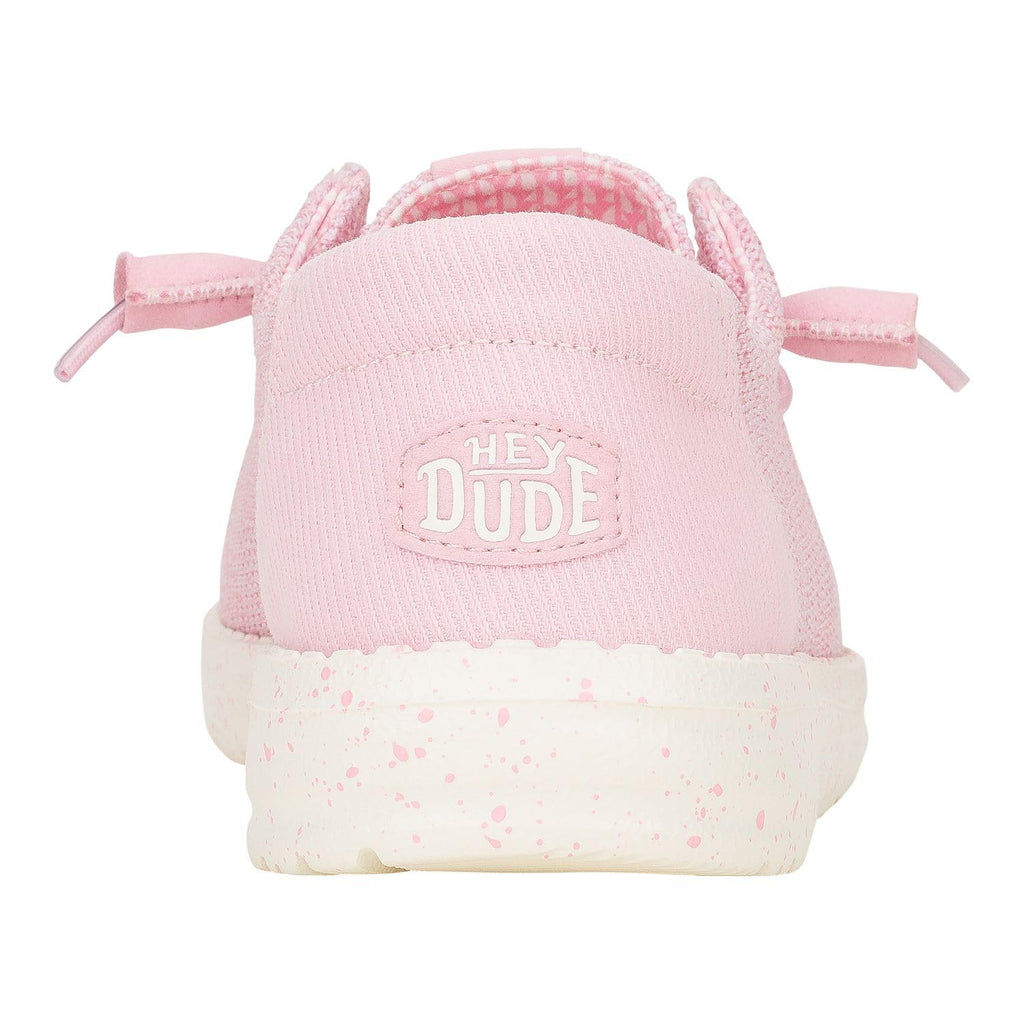 HEYDUDE Wendy Stretch Sox Rosette Size 8, Women’s Shoes, Slip-on Loafers, Comfortable & Light-Weight