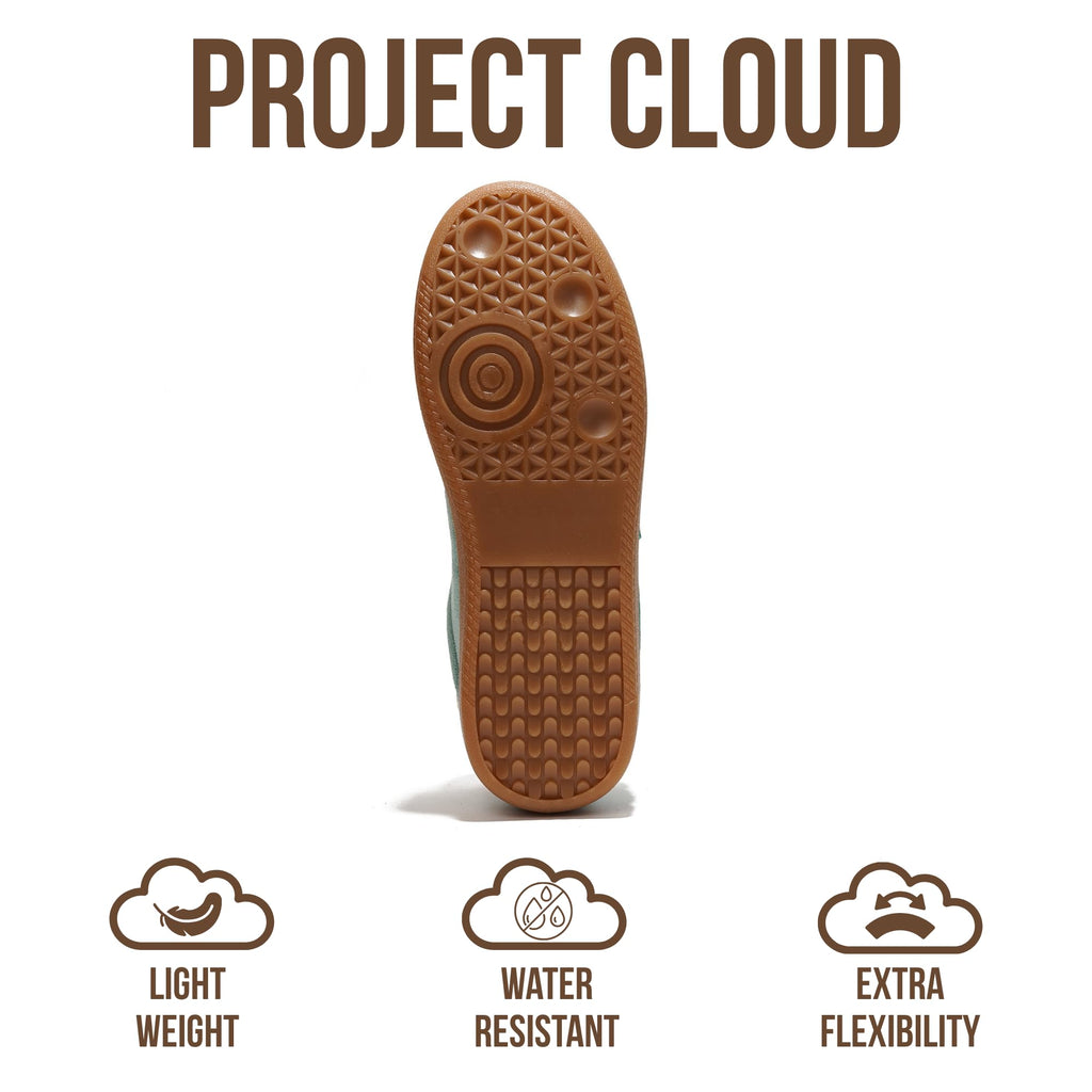 Project Cloud Fashion Sneakers for Women 2026 - Lace-Up Shoes Trendy Women Sneakers with Memory Foam Insole Women's Fashion Sneakers Non-Slip Womens Shoes (Irita, Green Multi, 5.5)