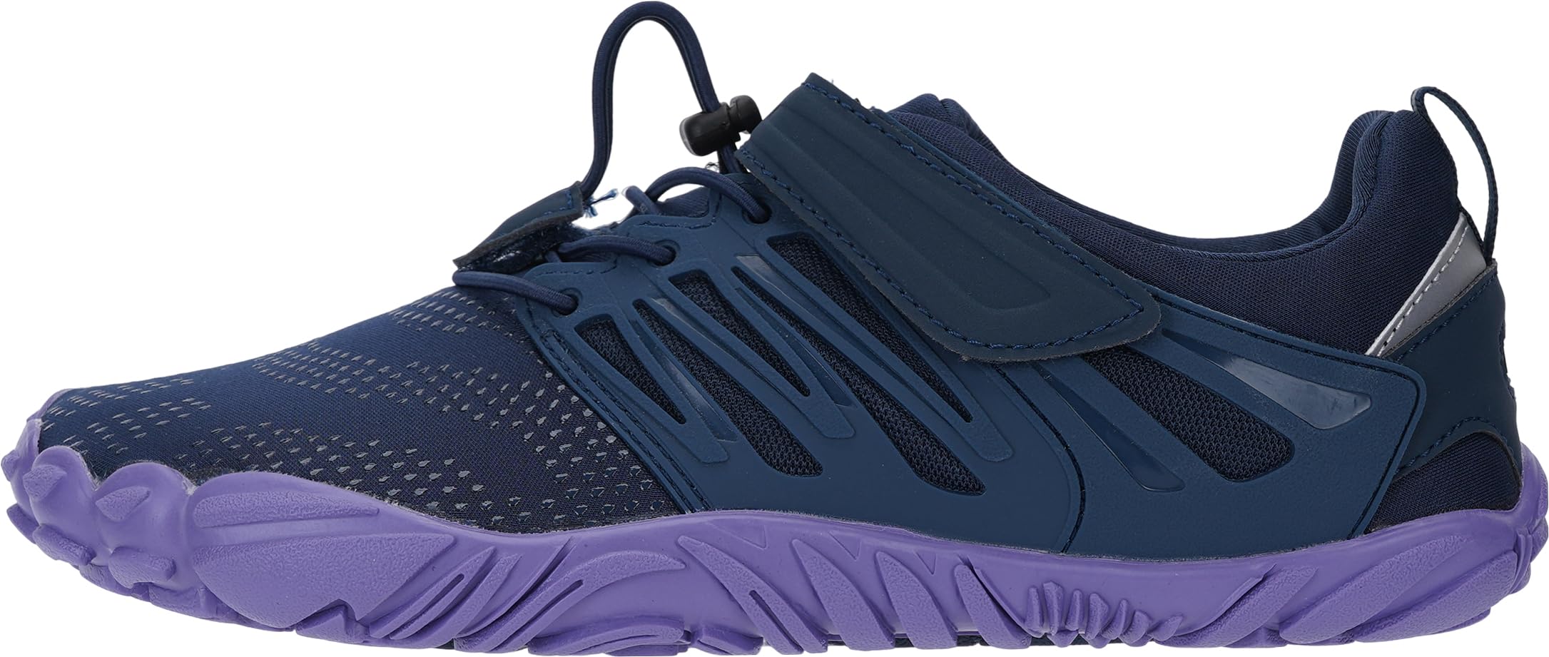Joomra Barefoot Running Shoes for Women Ladies Size 7.5-8 Zero Drop Wide Toe Box Minimalist Sneakers Hiking Hike Camping Cycling Tennis Footwear Blue Purple 38