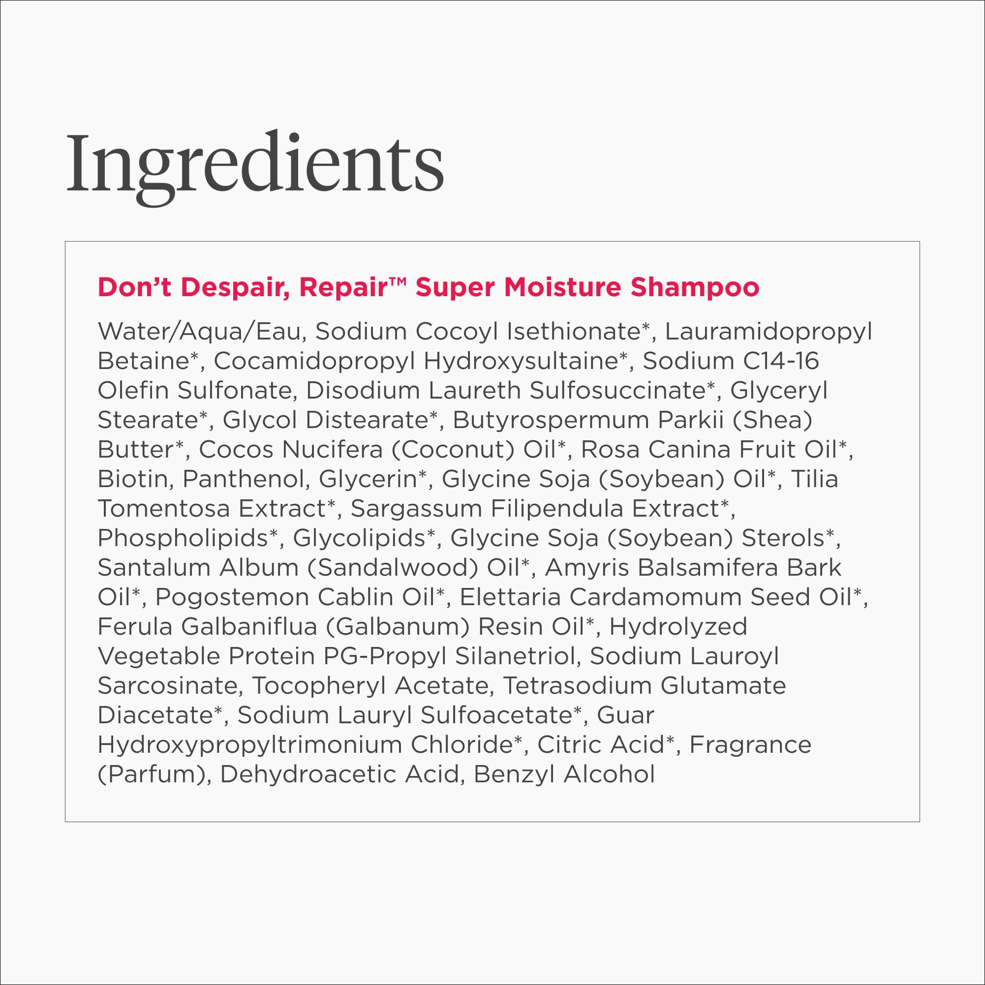 Briogeo Don't Despair, Repair! Super Moisture Shampoo