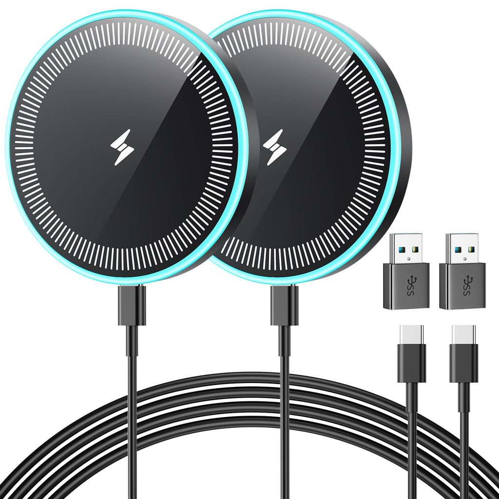 Wireless Charger 2Pack 6FT Samsung Magnetic MagSafe Fast Charging Pad