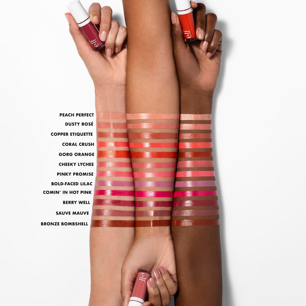 e.l.f. Camo Liquid Blush, Long-lasting Liquid Blush For High-pigment Color, Creates A Soft, Dewy Finish, Vegan & Cruelty-free, Bold-Faced Lilac