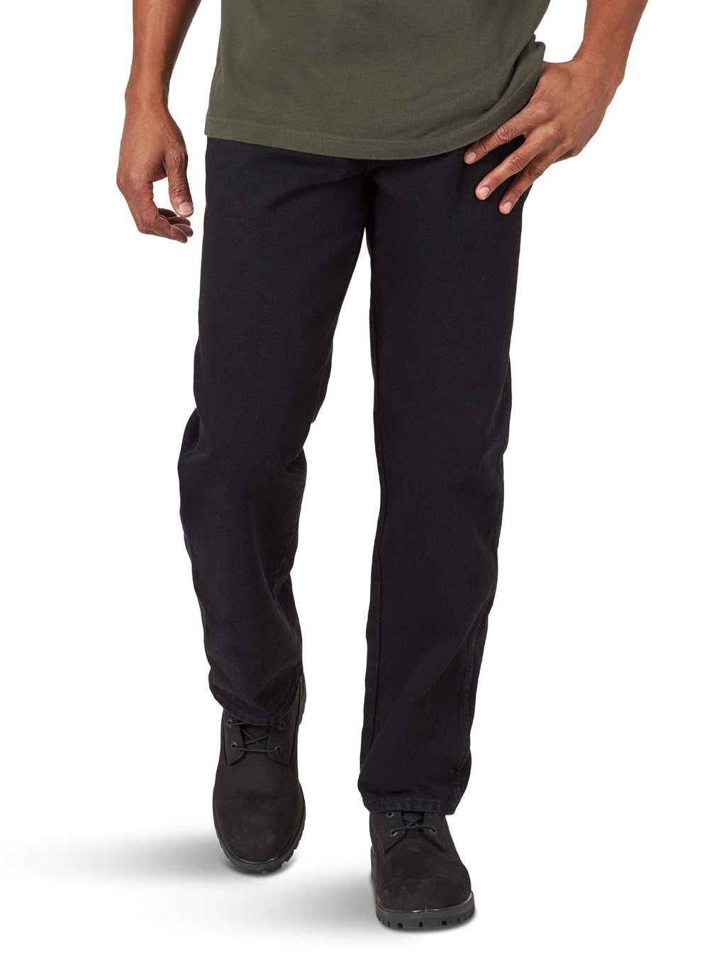 Classic Relaxed Fit, Black, 42W x 34L