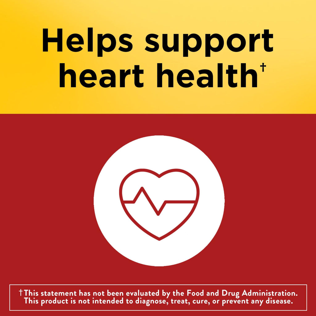 Nature Made CoQ10 200mg Softgels, Dietary Supplement for Heart Health Support, 105 Softgels, 105 Day Supply