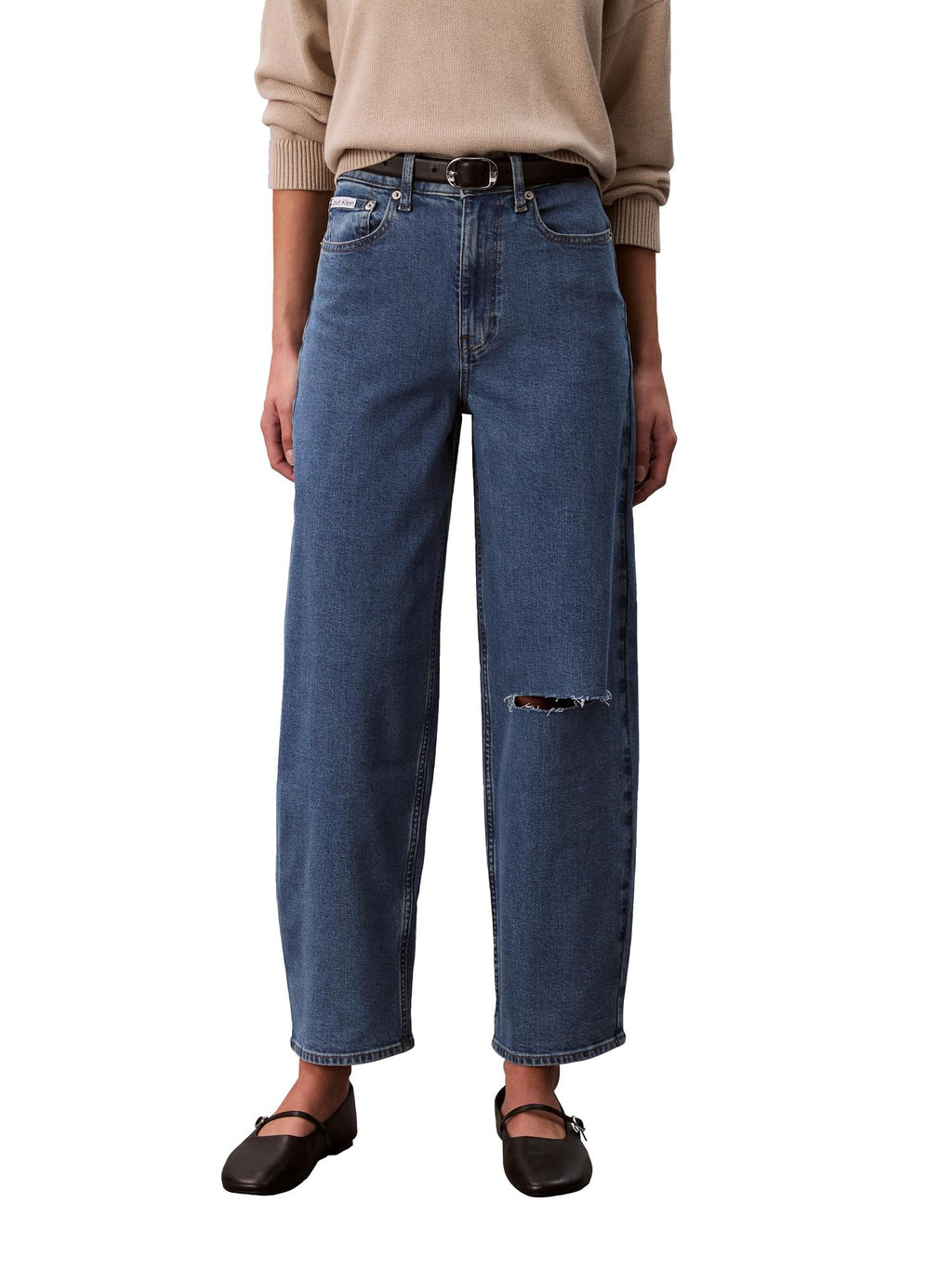 Calvin Klein Women's Barrel Fit Jeans