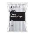 Dealmed Professional 3 oz. Disposable Plastic Cups - 100% Recyclable for Healthcare, Dental, Veterinary & Food Service Use (Pack of 400)