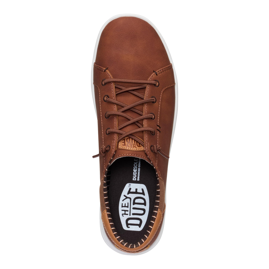 HEYDUDE Paul Pro Classic Cognac Size 11, Men's Shoes, Casual Sneakers, Comfortable & Light-Weight