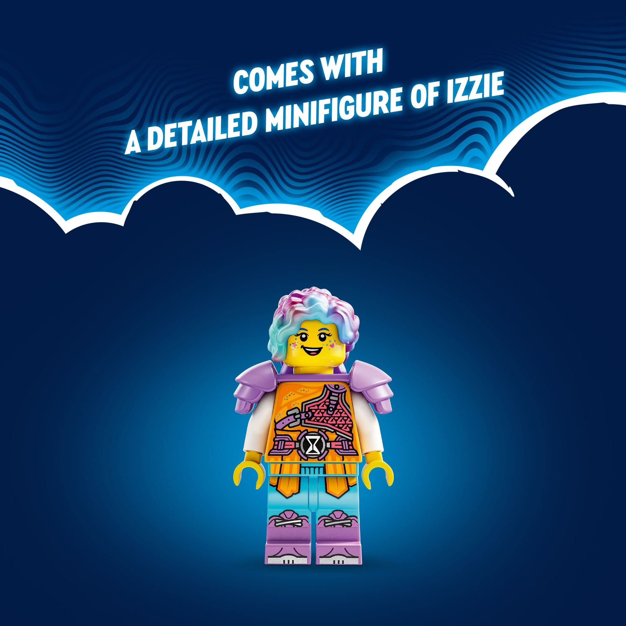 LEGO DREAMZzz Izzie and Bunchu The Bunny Building Toy Set, 2 Ways to Build Bunchu The Bunny, Includes Grimspawn and Izzie Minifigures, Gift for Kids Ages 7 and Up, 71453