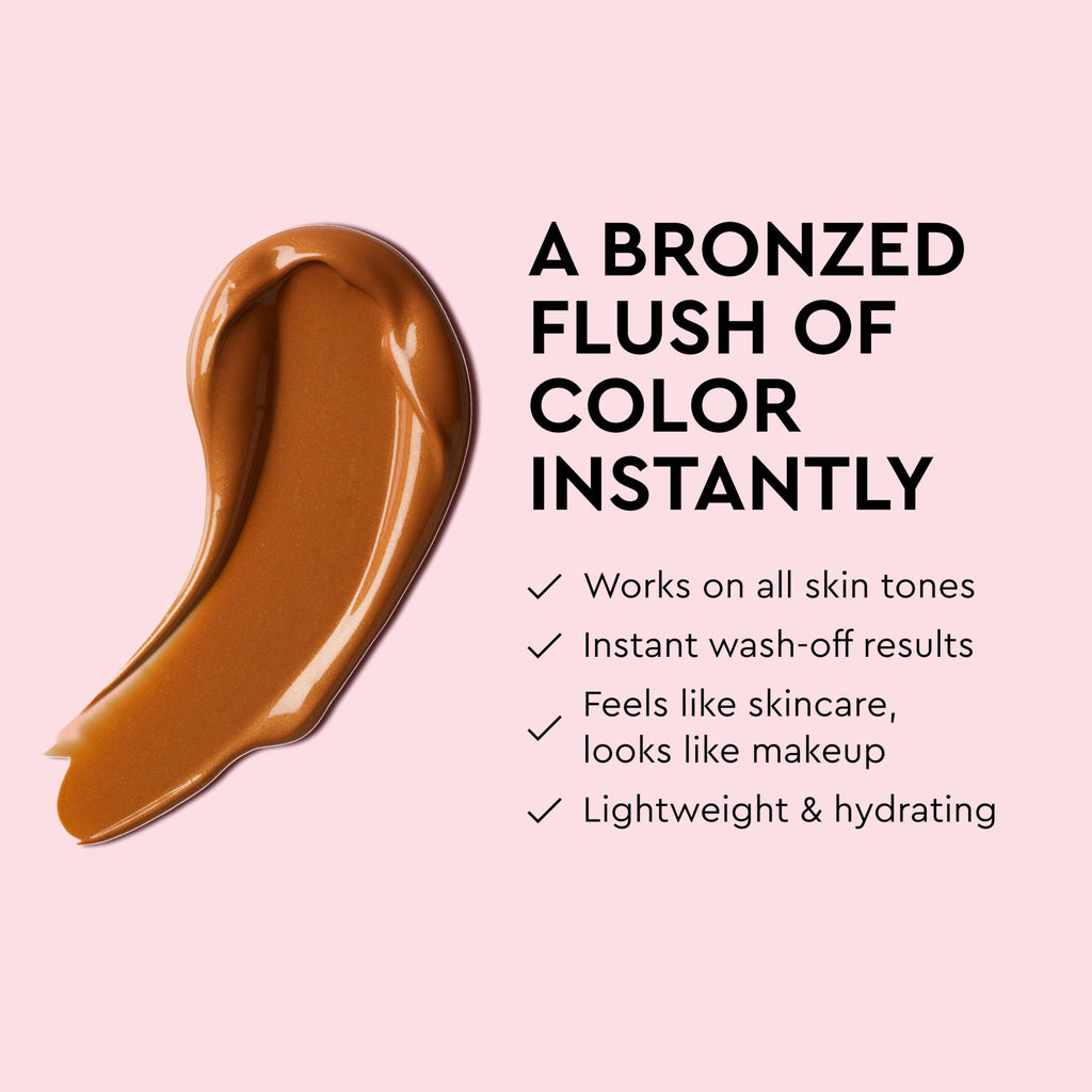 Tanologist Insta Glow Face Bronzer, Illuminating Cream Bronzer For Instant Radiant Glow, Lightweight, Blendable Formula For All Skin Tones, Vegan, 2.02 fl. oz/60 ml Tube