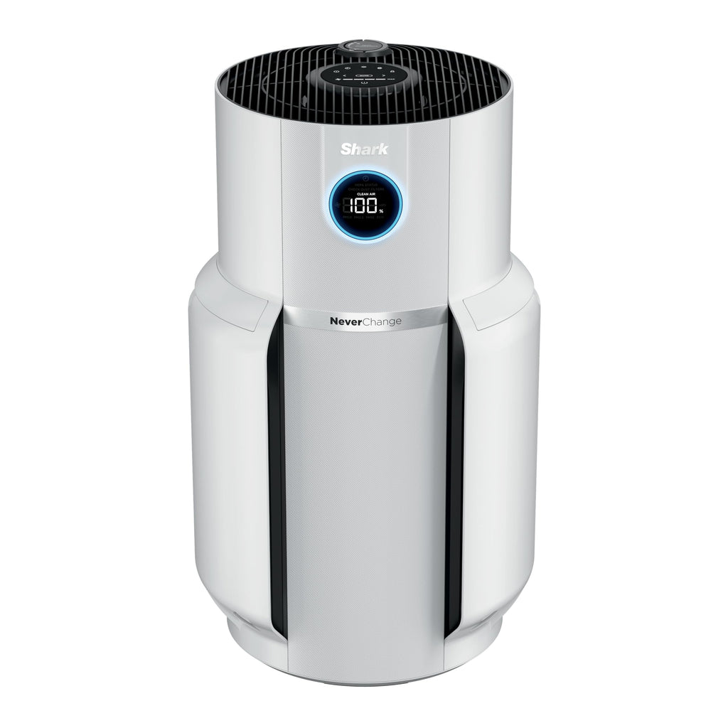 Shark Air Purifier for Home with NeverChange(5-Year) HEPA Air Filter, 1400 sq. ft. for Powerful Multi-Room Purification, Filters Smoke, Captures 99.98% of Particles & Dust, HP302, White