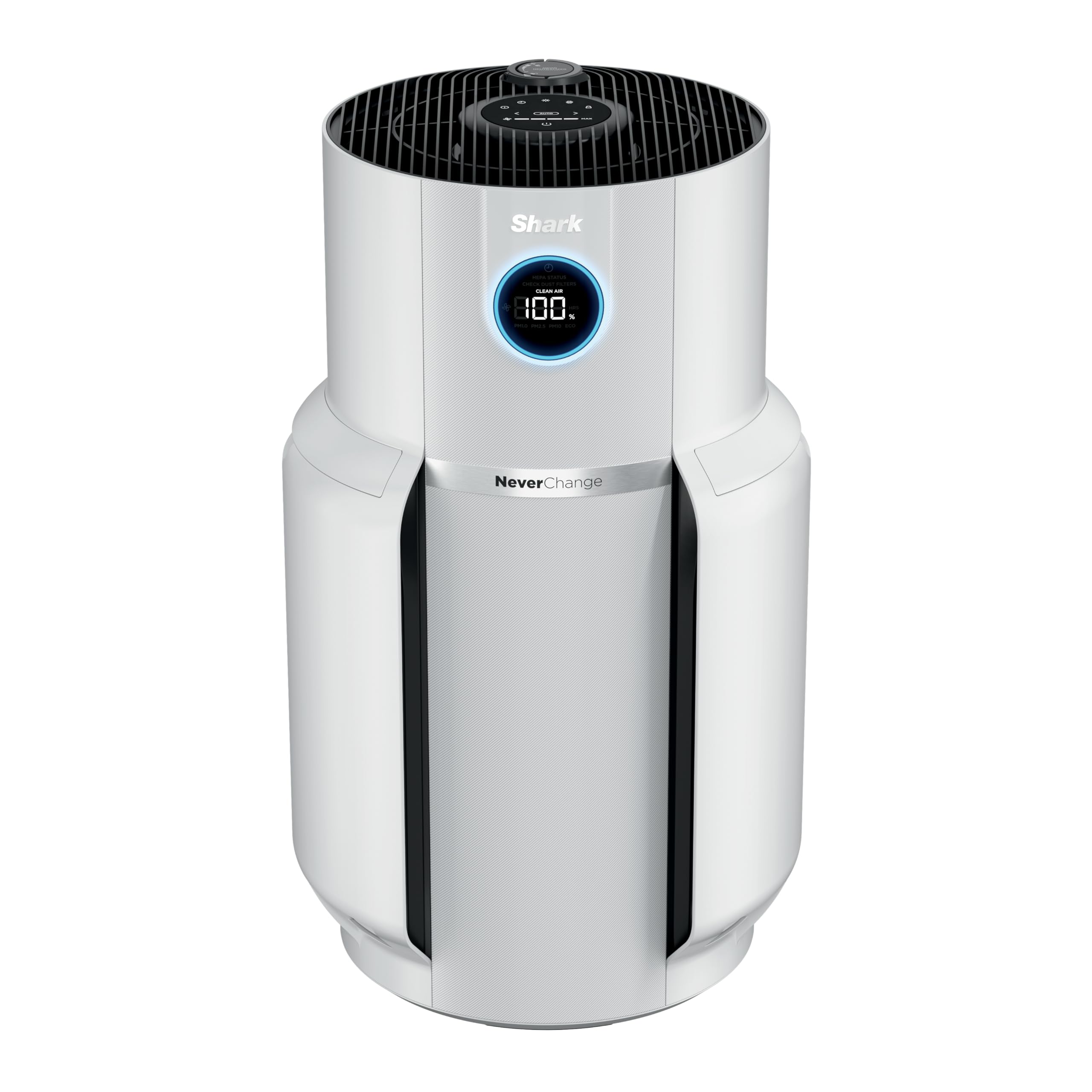 Shark Air Purifier for Home with NeverChange(5-Year) HEPA Air Filter, 1400 sq. ft. for Powerful Multi-Room Purification, Filters Smoke, Captures 99.98% of Particles & Dust, HP302, White