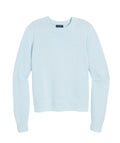 vineyard vines Katie Cotton Rollneck Solid Sweater, Rocks Blue, XL