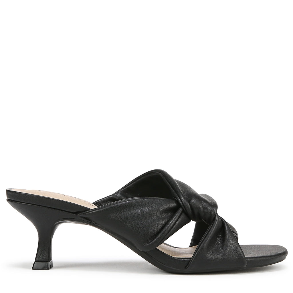 LifeStride Womens Nori Heeled Sandal Black 10 W