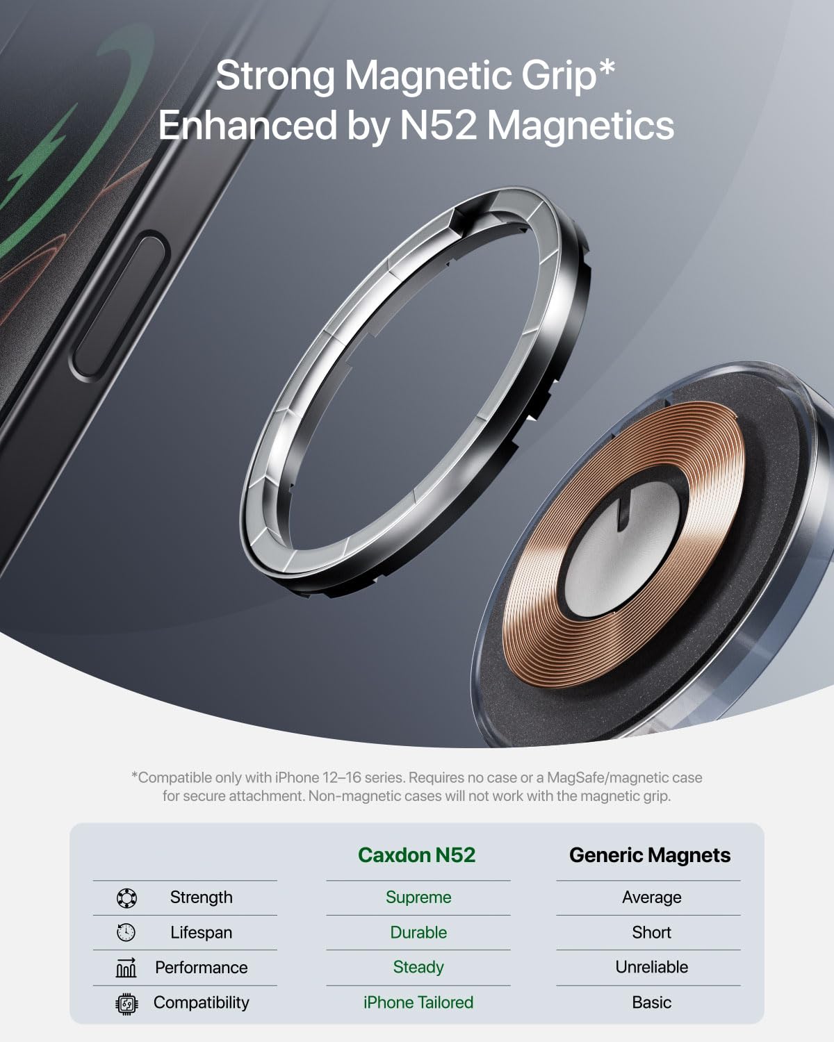 3 in 1 Wireless Charging Station with Qi2 Magnetic Charger for iPhone 16 Pro/16/16 Pro Max, for Apple Watch 9/Ultra 2/SE/8/7/6/5/4/3/2, for AirPods Pro/Pro 2/3 (Black)