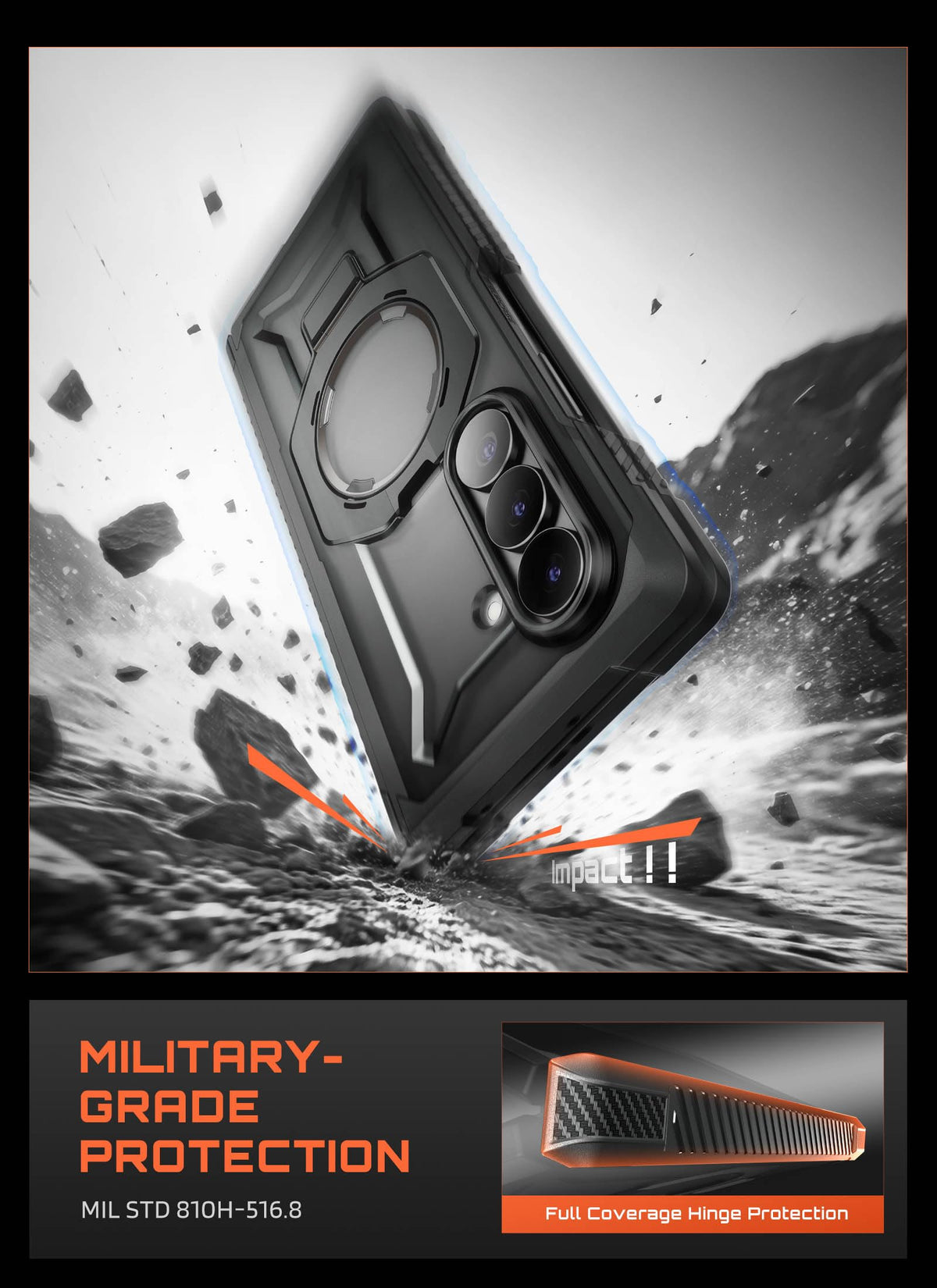 SUPCASE for Galaxy Z Fold 8 Ultra Case, Glass & Privacy Screen Protectors