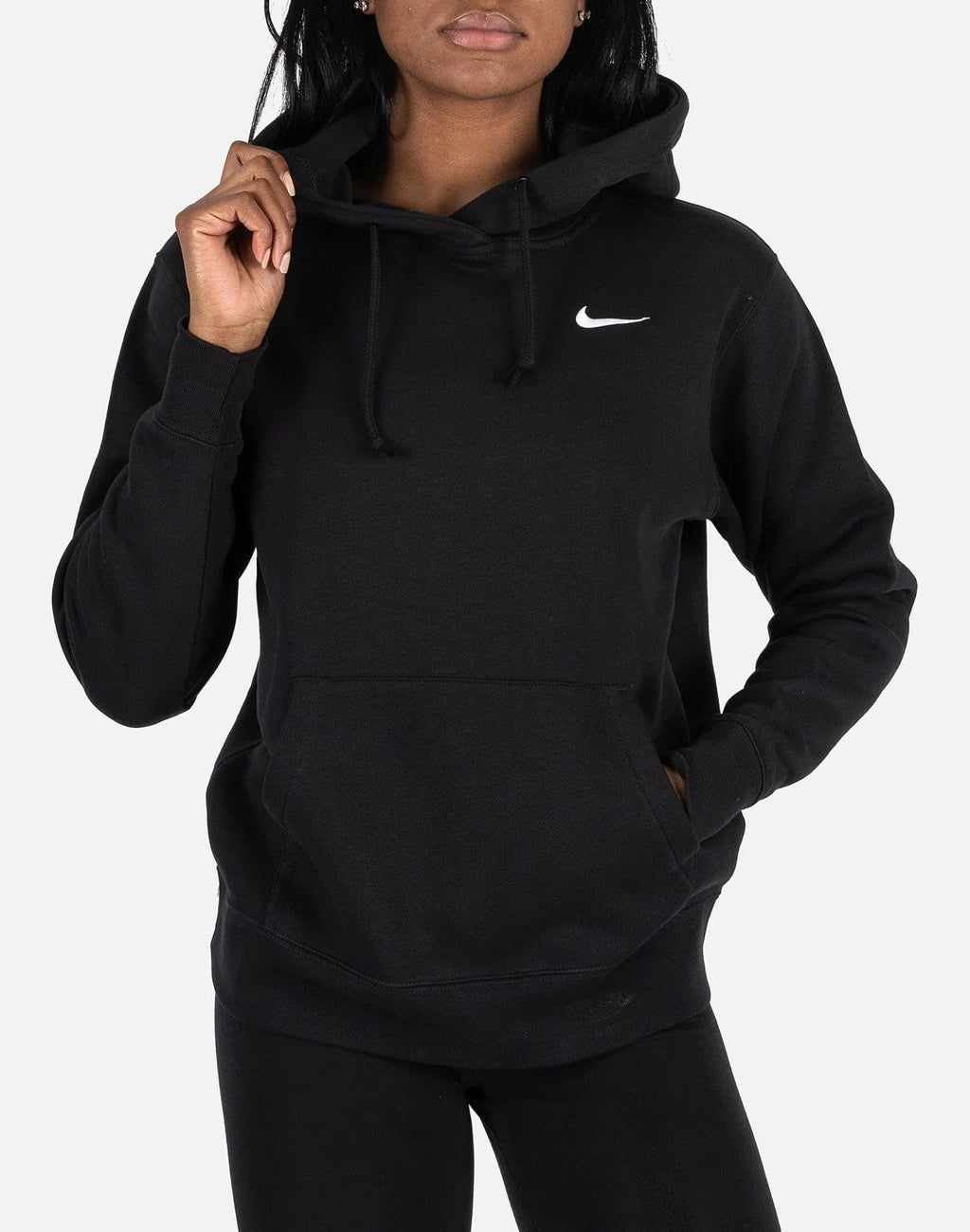 Nike Women's Hoodie (Black, Large)