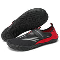 Mishansha Swimming Shoes for Women Breathabls Water Hiking Shoes Non-Slip Rafting Diving Aqua Yoga Dull Red-E0152 9.5 Women/7.5 Men