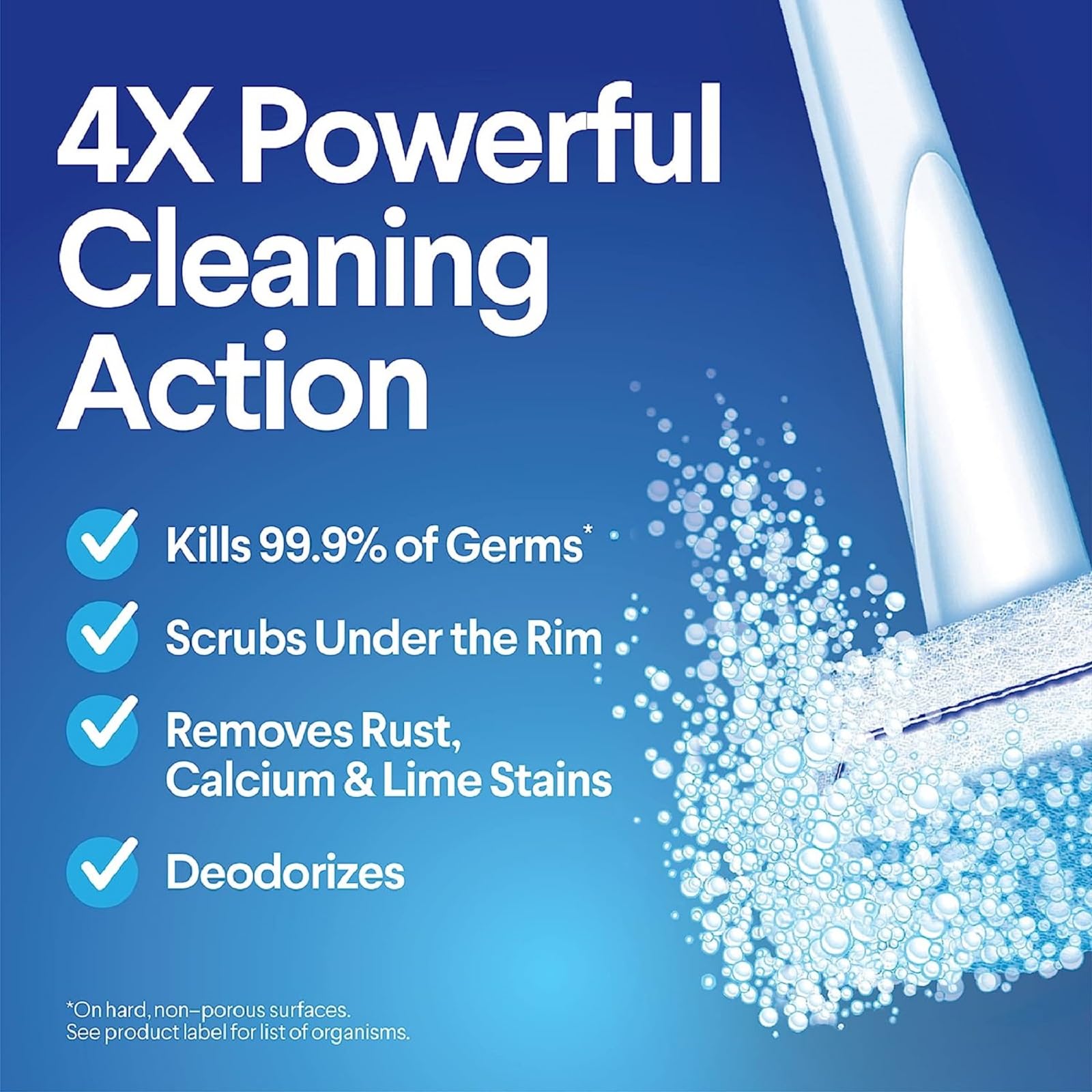 Clorox ToiletWand Toilet Cleaner Refills, Toilet brush, Rainforest Rush, 30 Ct