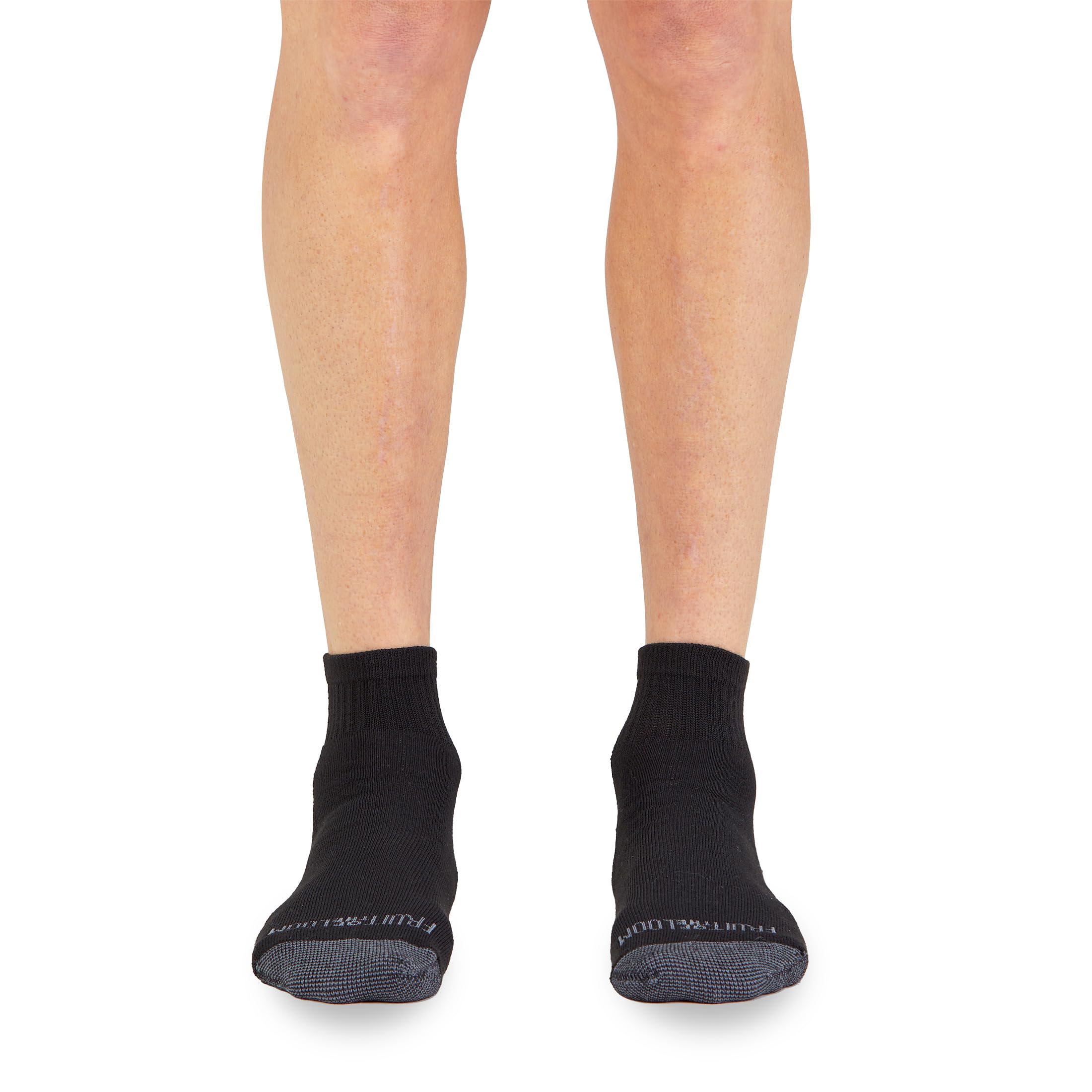 Fruit of the Loom Men's Dual Defense Ankle Socks 12 Count ( 1Pack)