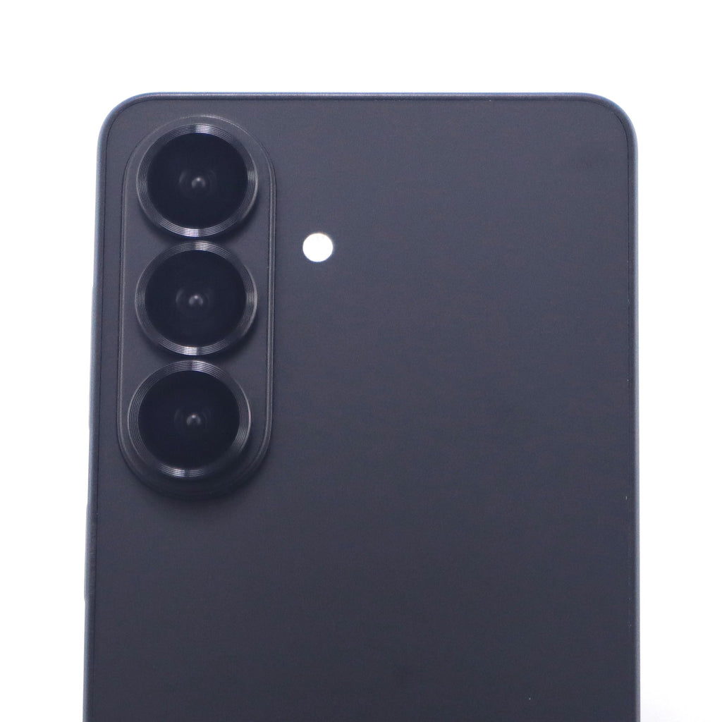 Luxqlo for Samsung Galaxy S26 / S26 Plus Camera Lens Protector Metal Ring Tempered Glass Lens Cover Accessories (Black)