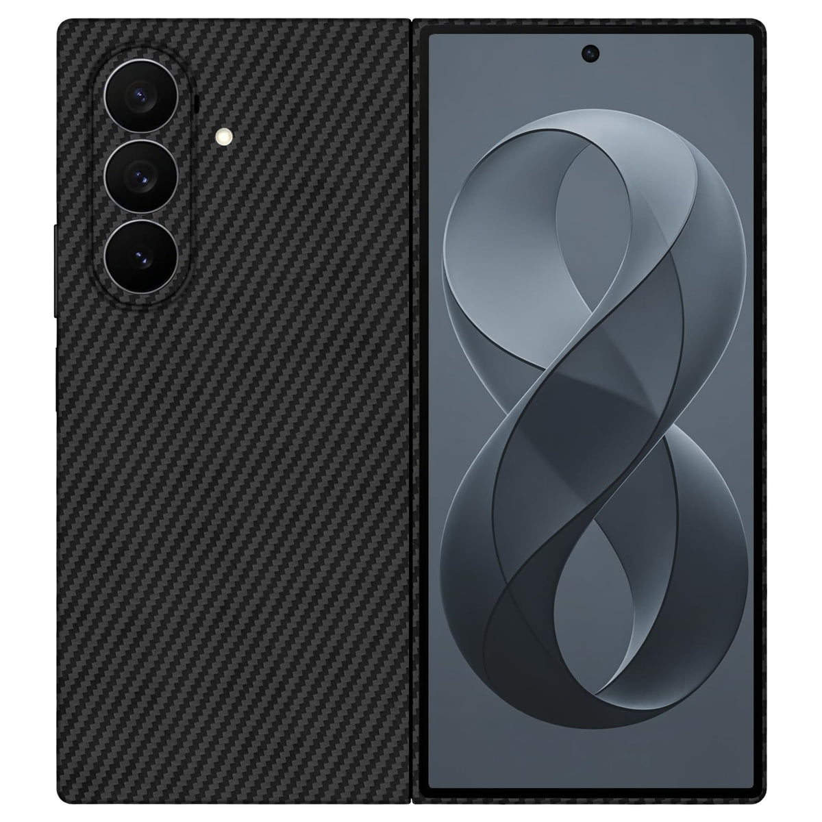 Lenpiti Slim Magnetic Aramid Fiber Case for Samsung Galaxy Z Fold 8 Ultra