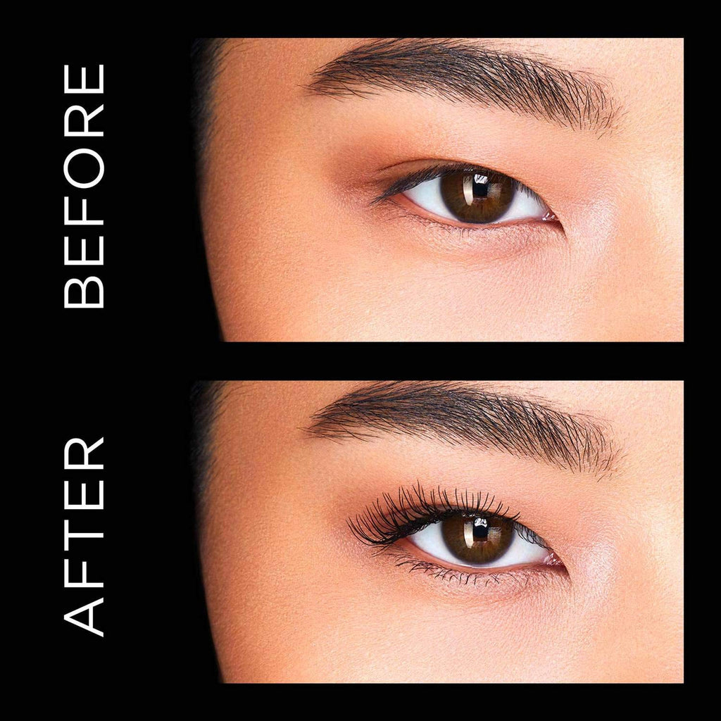 Hourglass Caution Extreme Lash Mascara. Volumizing and Lengthening Mascara for Dramatic Lashes. Cruelty-Free and Vegan