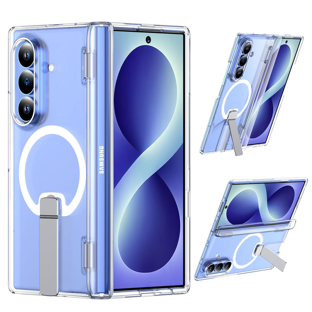 For Samsung Galaxy Z Fold 8 Ultra Case with Kickstand & Screen Protector