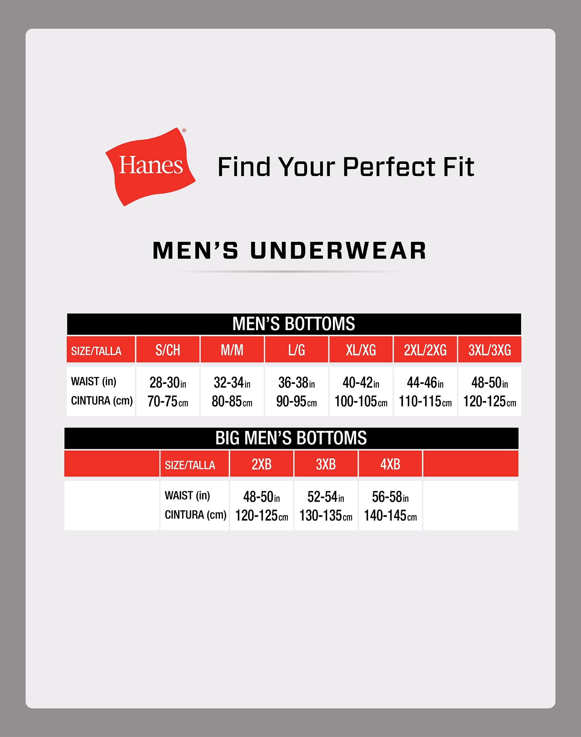 Hanes Men's Tagless Boxer With Exposed Waistband Multi-Packs, 6 Pack - Assorted, Large