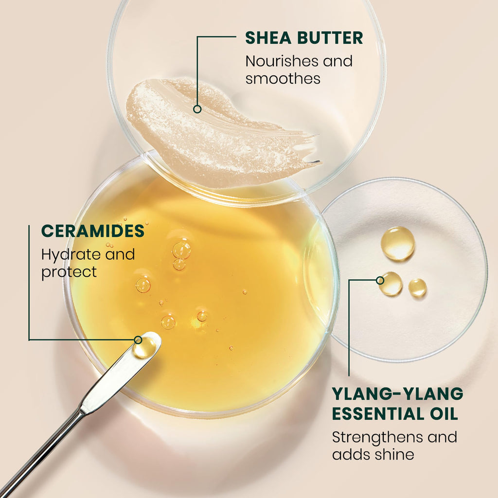René Furterer Sublime Karité Professional Smoothing Milk - Shea butter, Ylang-Ylang Essential Oil & Ceramides 3.3 fl oz.