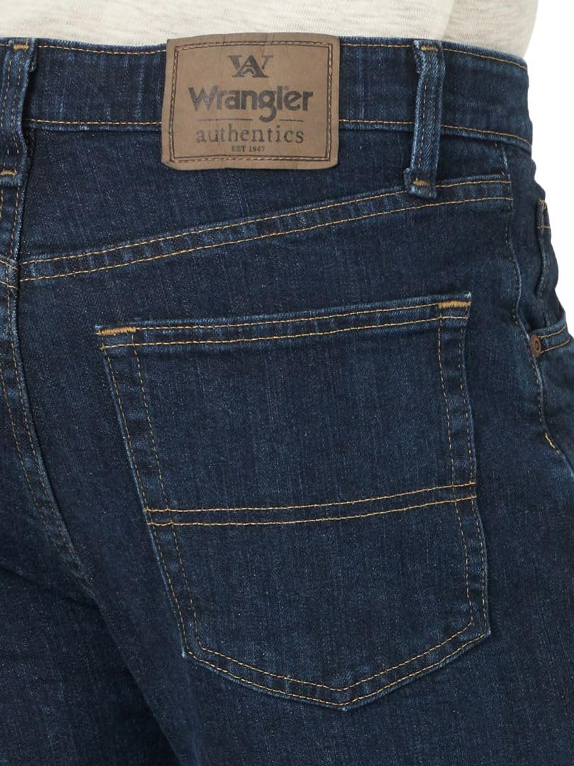 Regular Fit Comfort Flex Waist Jean, Dark Indigo, 42W x 29L