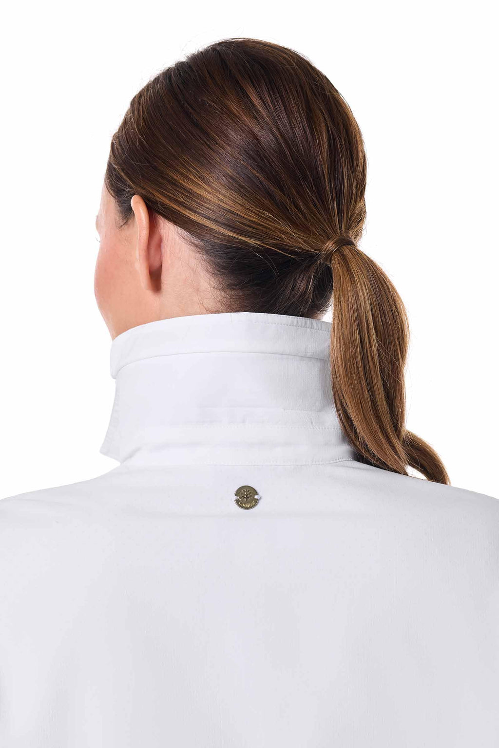 Coolibar UPF 50+ Women's Mylitta Travel Shirt - Sun Protective White