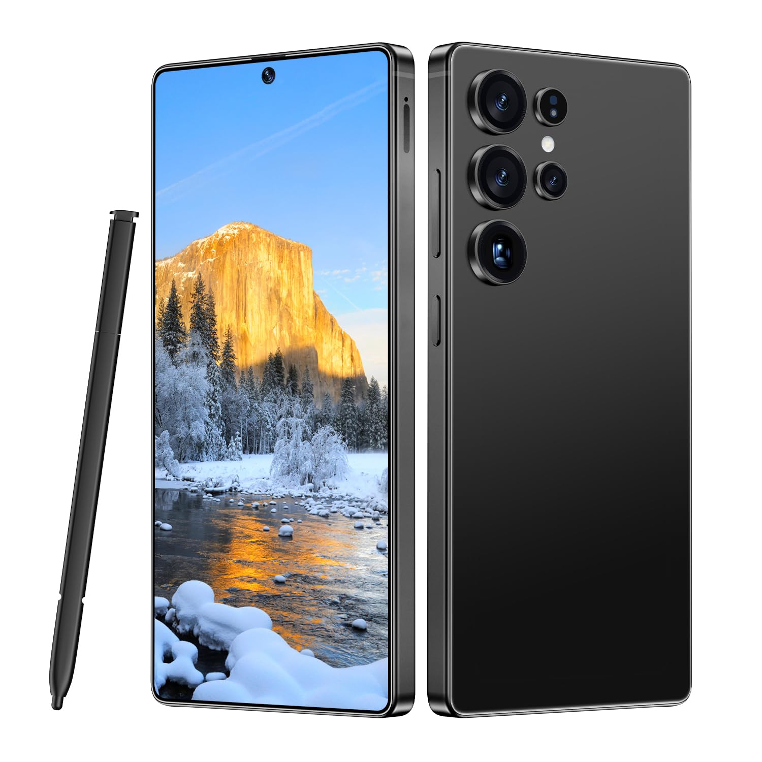MMY I25 Ultra 5G Unlocked Smartphone,16GB+512GB Fully Cell Phone for Android 14, 6.99" Unlocked Cell Phone, 7000mAh, 68MP+108MP Dual Camera/Dual SIM/Fingerprint Lock/Face (Black)