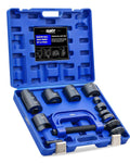Orion Motor Tech Ball Joint Press Kit, 21-Piece Ball Joint Removal Tool for Installing and Removing Ball Joints, U Joints, and Anchor Pins, Heavy Duty Ball Joint Press Tool for 2WD and 4WD Vehicles