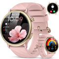 Smart Watch for Women Fitness Tracker: Waterproof Running Digital Mens Watches Make Answer Call Smartwatch for Android Phone iPhone Samsung Compatible Sleep SpO2 Heart Rate Monitor Step Pedometer
