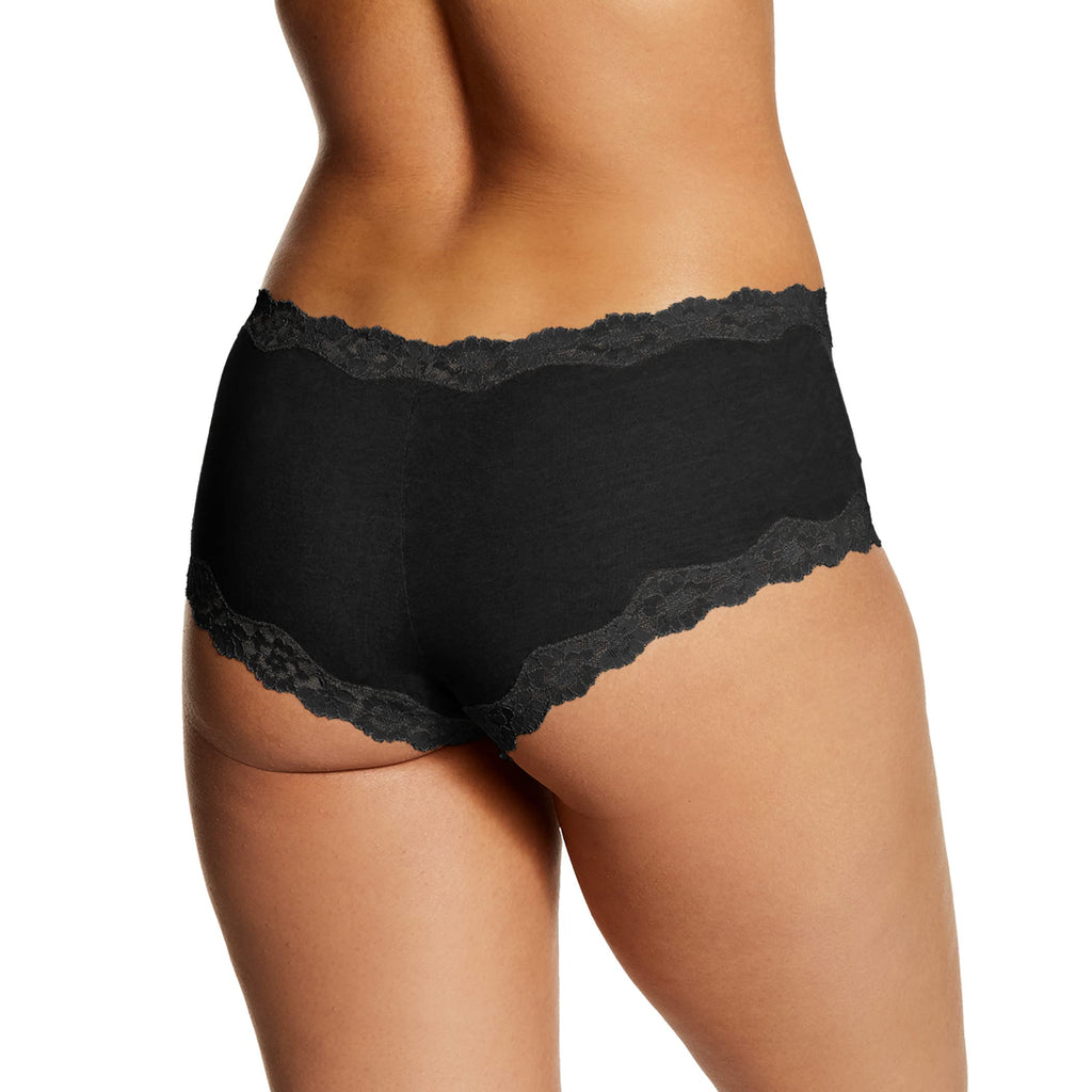 Maidenform Women's Underwear Pack w/Low-Rise, 3-Pack, Cheeky Lace Underwear Women Pack, Comfortable Lace Panties for Women