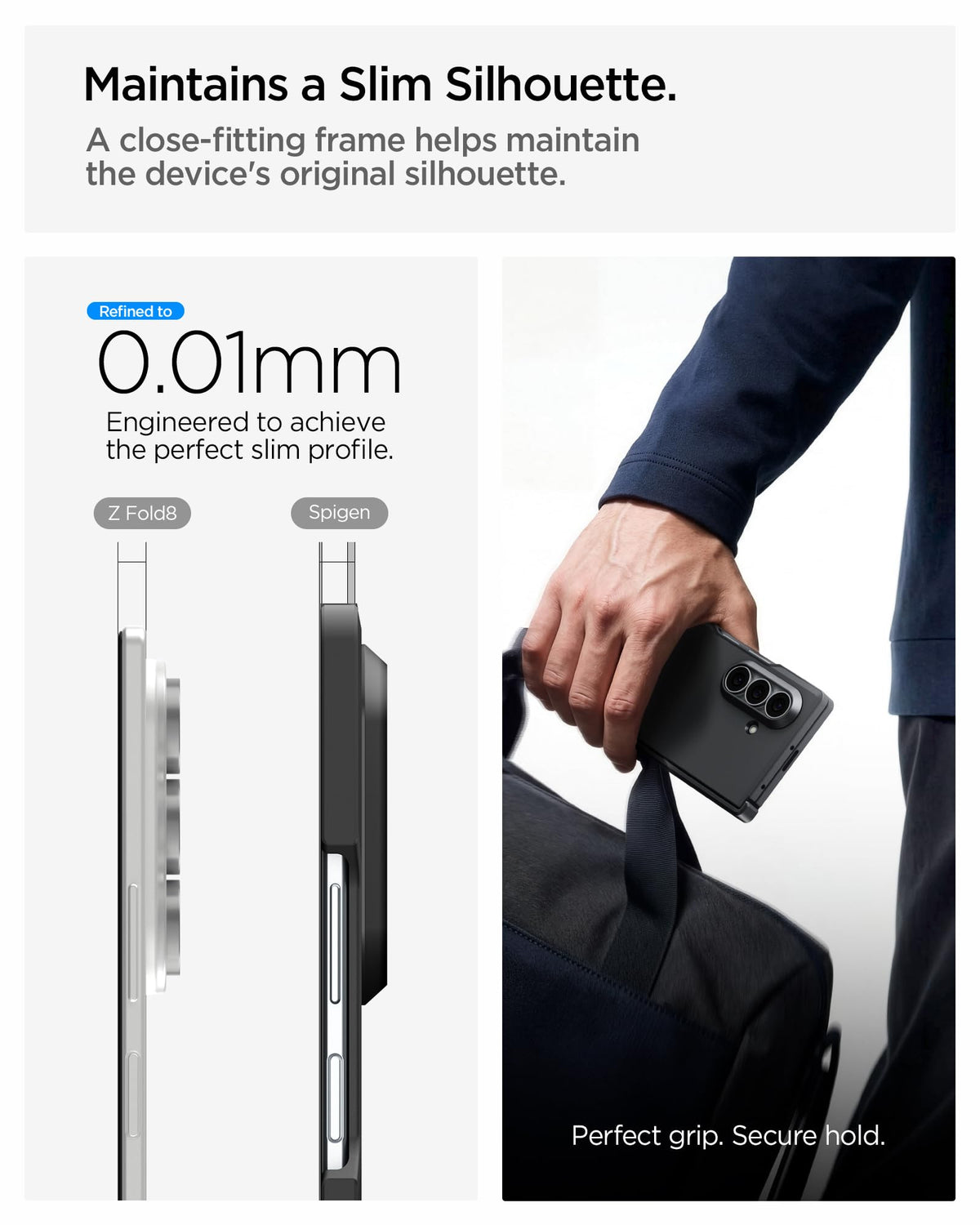 Spigen Tough Armor Pro MagFit for Galaxy Z Fold 8 Ultra Case, Black