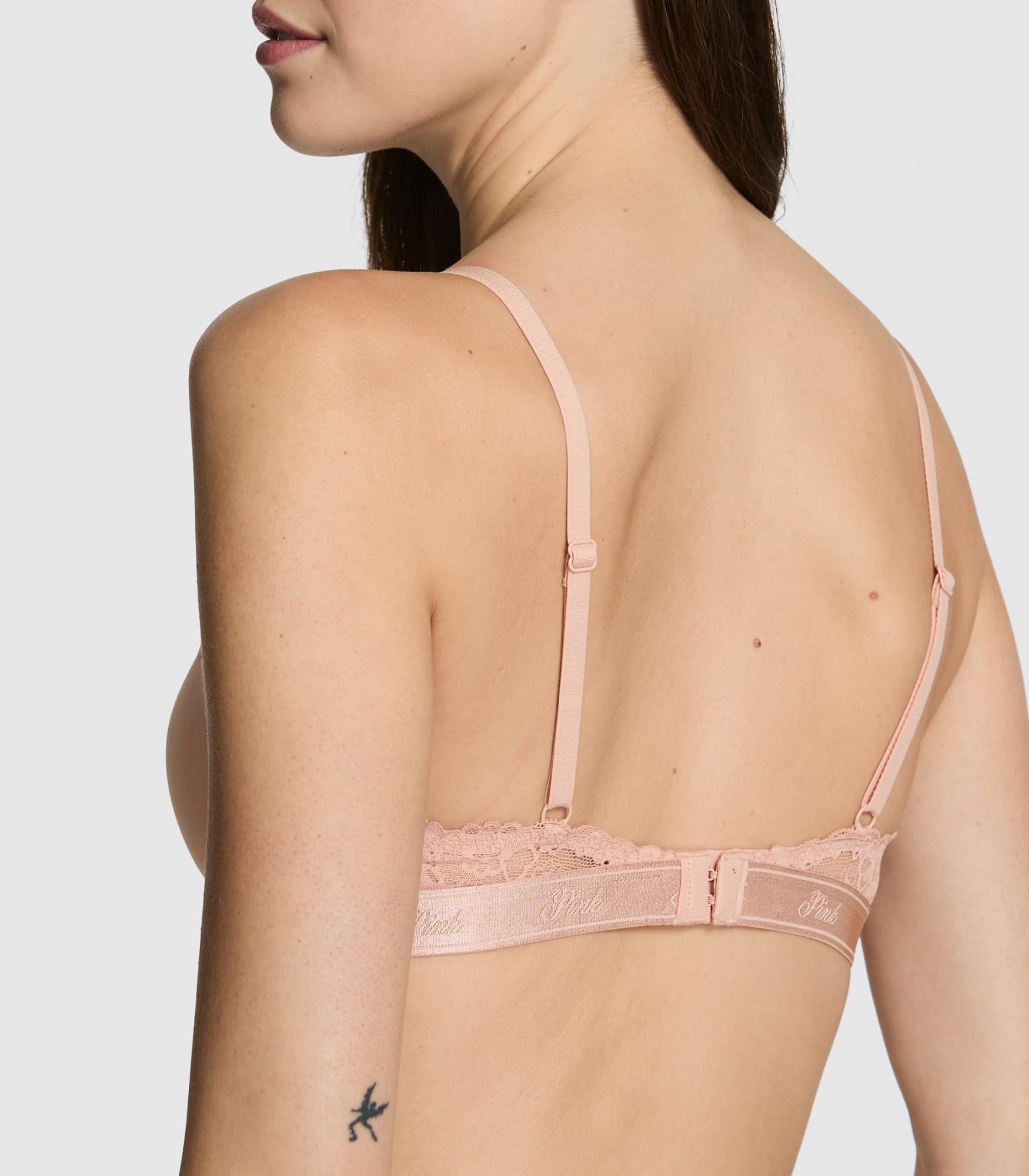 Victoria's Secret Pink Women's Wink Push Up Balconette Bra, Bras for Women, Macaron, 36B