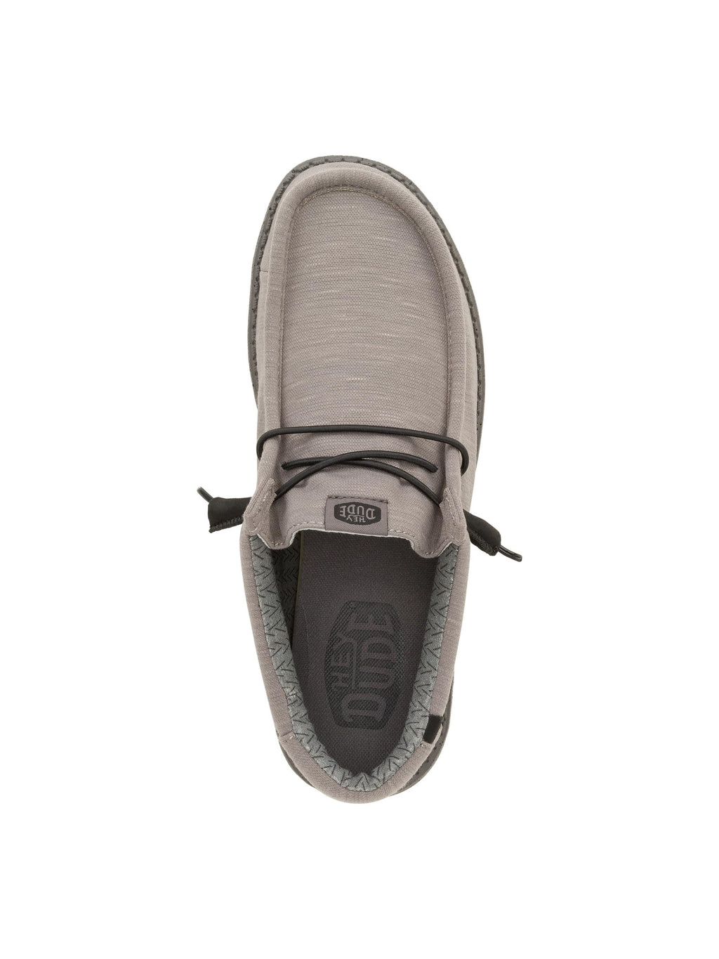 HEYDUDE Men's Wally Stretch Fleece Lava Stone Size 11, Men’s Shoes, Men's Slip-on Loafers, Comfortable & Light-Weight