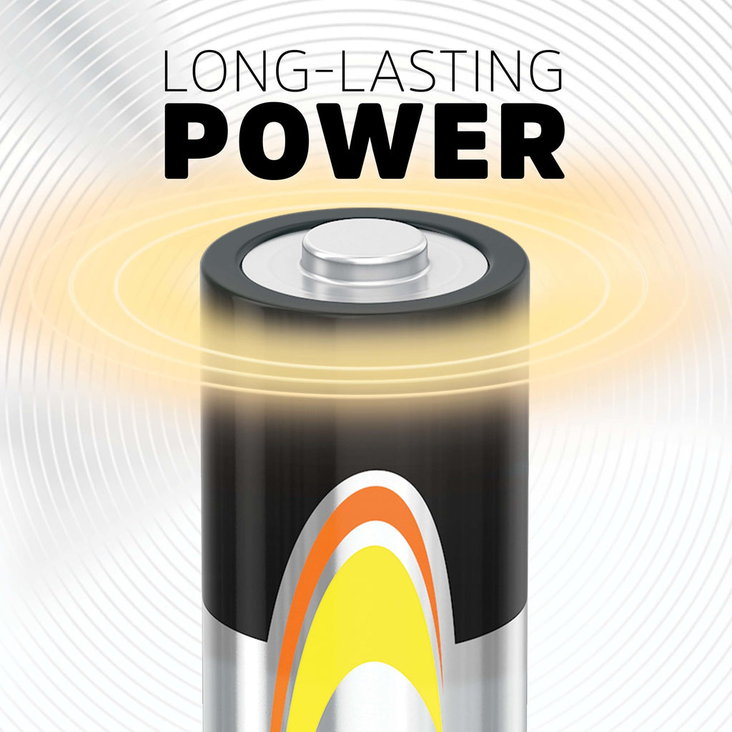 Energizer AA Batteries Alkaline Power, 20 Count Alkaline Double A Battery Pack