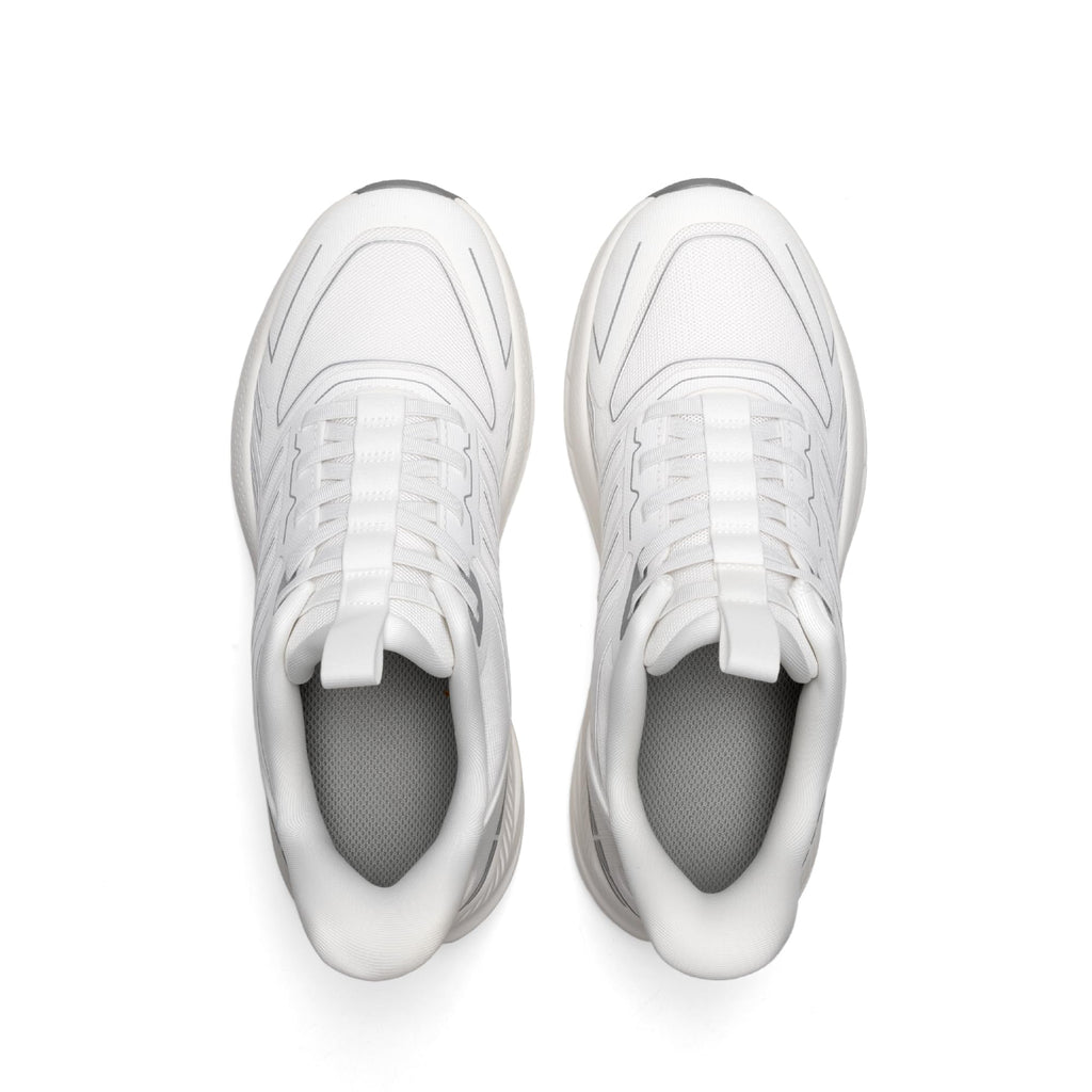 ALLSWIFIT Women's Slip On Walking Shoes Running Comfortable Tennis Breathable Non Slip Athletic Gym Workout Cross Training Fashion Sneakers,Size 8,White,SARR034W