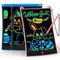 KOKODI Kids Toys 3 Pack LCD Writing Tablet, Colorful Drawing Pad Erasable Doodle Board, Educational Learning Toys Birthday Gifts for Boys Girls Age 3 4 5 6 7 8(Blue & Pink & SkyBlue)